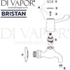 Bristan Lever Bib Taps with 3 Inch Levers Spares